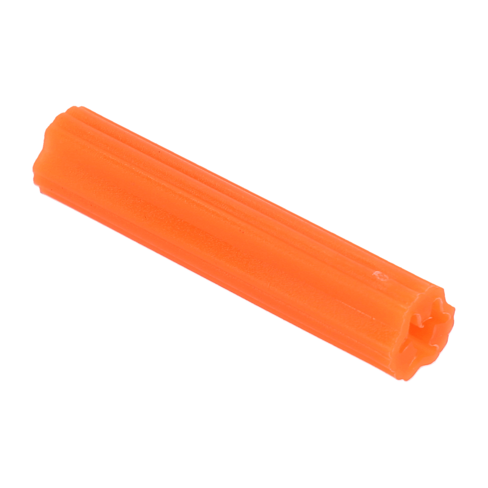 Tarugo plástico naranja 3/8" X 1-1/2"